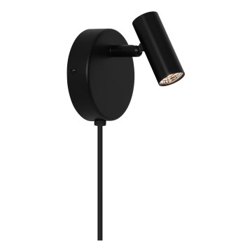 Nordlux - LED väggspot OMARI LED/3,2W/230V svart