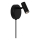 Nordlux - LED väggspot OMARI LED/3,2W/230V svart