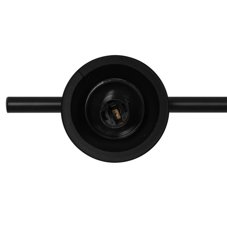 Nordlux - LILLY taklampa på vajer, 5xE14/10W/230V, svart