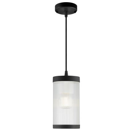 Nordlux - Ljuskrona för utomhusbruk COUPAR 1xE27/25W/230V IP33 IP33 diameter 13 cm svart
