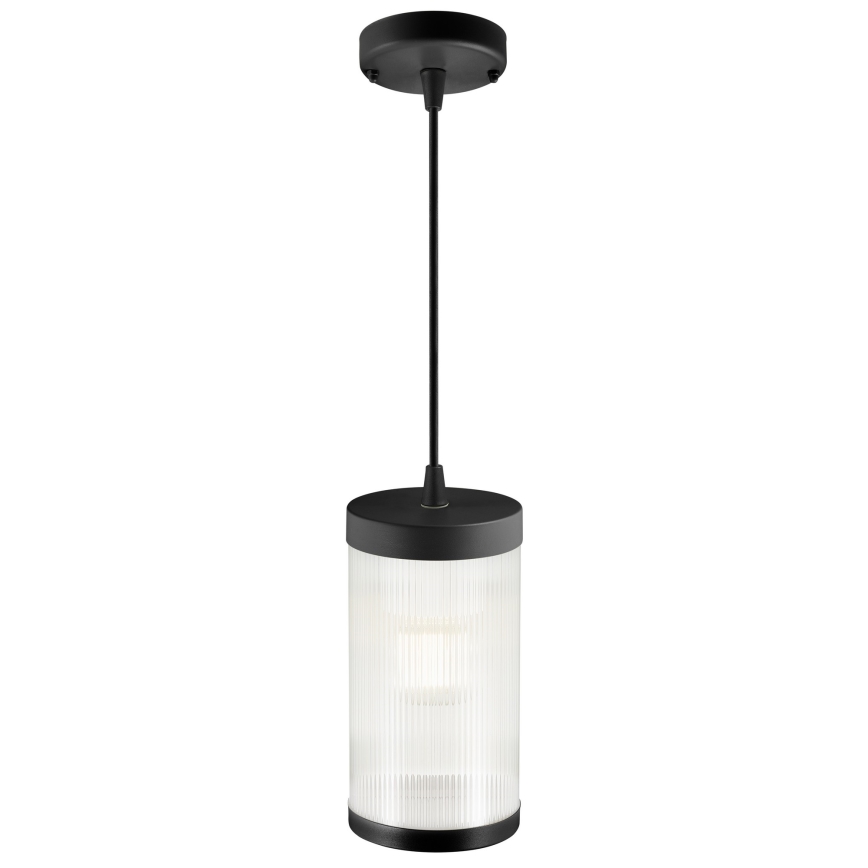 Nordlux - Ljuskrona för utomhusbruk COUPAR 1xE27/25W/230V IP33 IP33 diameter 13 cm svart