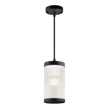Nordlux - Ljuskrona för utomhusbruk COUPAR 1xE27/25W/230V IP33 IP33 diameter 13 cm svart