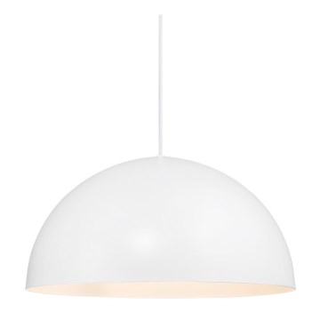 Nordlux - Ljuskrona med textilsladd ELLEN 1xE27/40W/230V diameter 40 cm vit