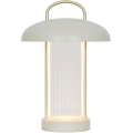 Nordlux - MIRANO LED dimbar uppladdningsbar beröringsstyrd bordslampa LED/3W/3,7V beige