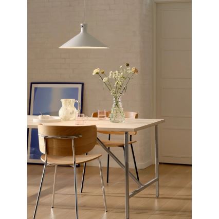 Nordlux - Pendel DORINA på sladd 1xE27/60W/230V vit Ø 45 cm
