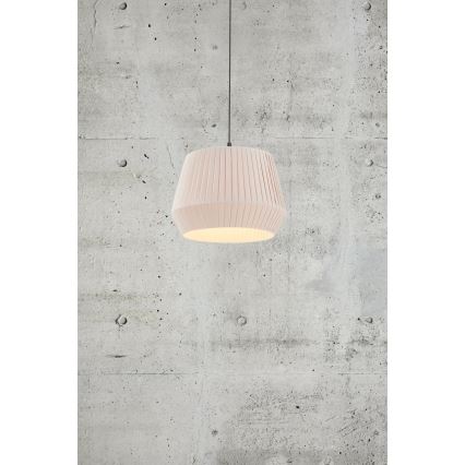 Nordlux - Pendel på kabel DICTE 1xE27/60W/230V Ø40 cm beige