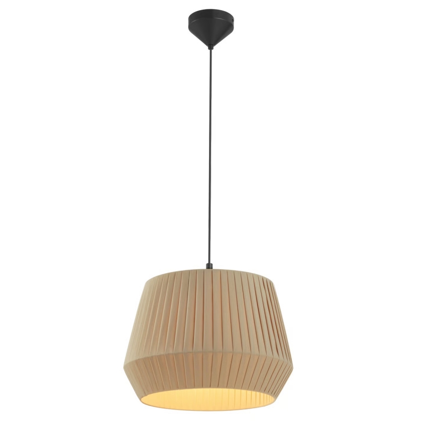 Nordlux - Pendel på kabel DICTE 1xE27/60W/230V Ø40 cm beige