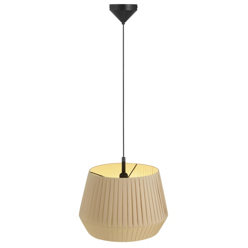 Nordlux - Pendel på kabel DICTE 1xE27/60W/230V Ø40 cm beige