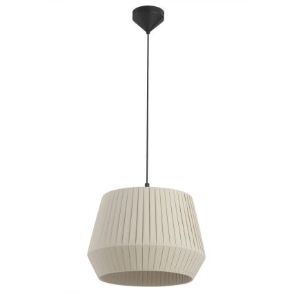 Nordlux - Pendel på kabel DICTE 1xE27/60W/230V Ø40 cm beige