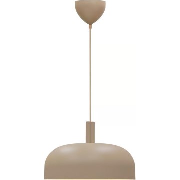 Nordlux - Pendel på vajer SANDRO 1xE27/15W/230V Ø 40 cm brun