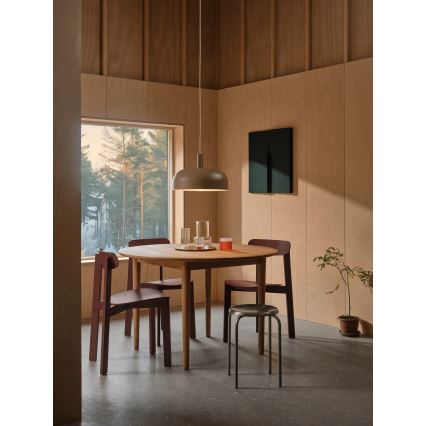 Nordlux - Pendel på vajer SANDRO 1xE27/15W/230V Ø 40 cm brun