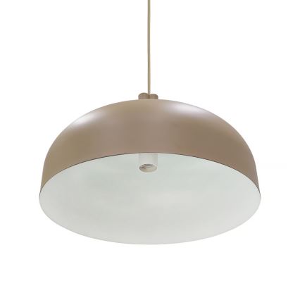 Nordlux - Pendel på vajer SANDRO 1xE27/15W/230V Ø 40 cm brun