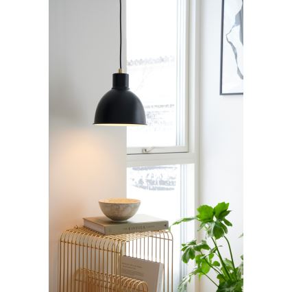 Nordlux - Pendel POP på kabel 1xE27/40W/230V svart