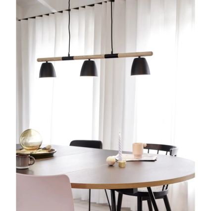 Nordlux - Pendel THEO med kabel, 3xGU10/35W/230V