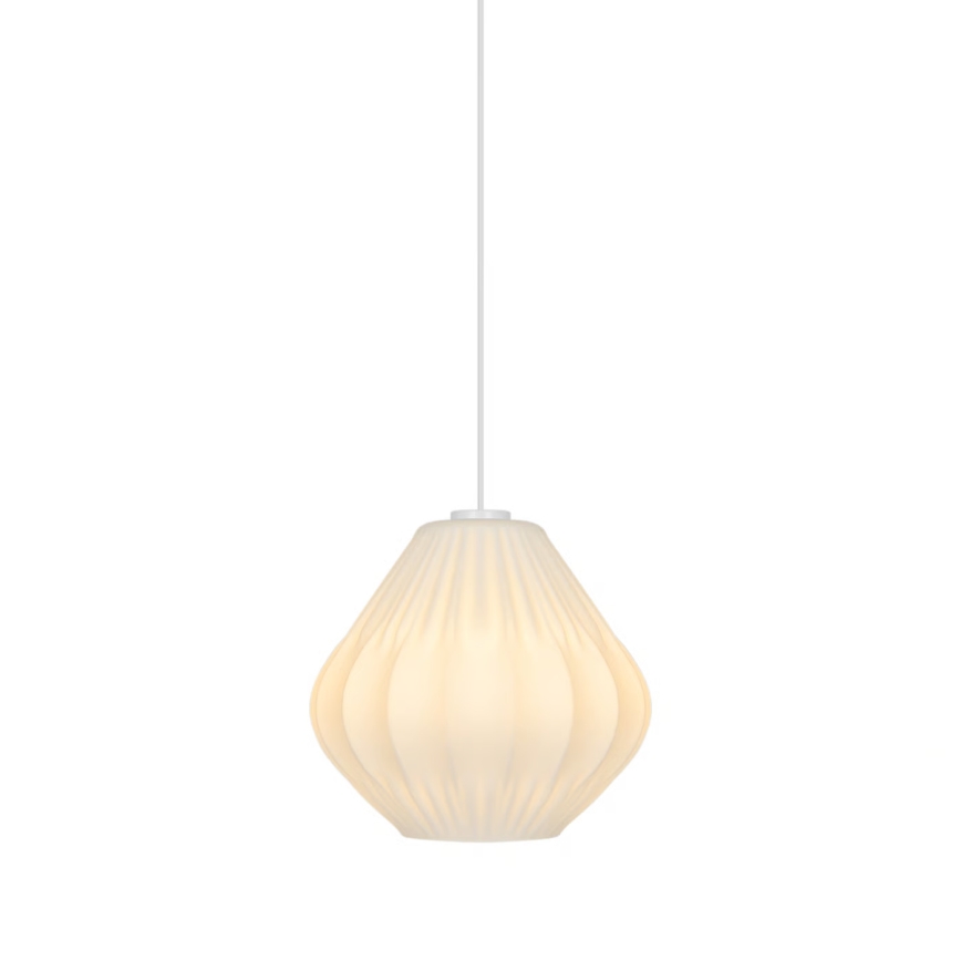 Nordlux - Pendellampa MALUCA med kabel 1xE27/15W/230V Ø29 cm vit
