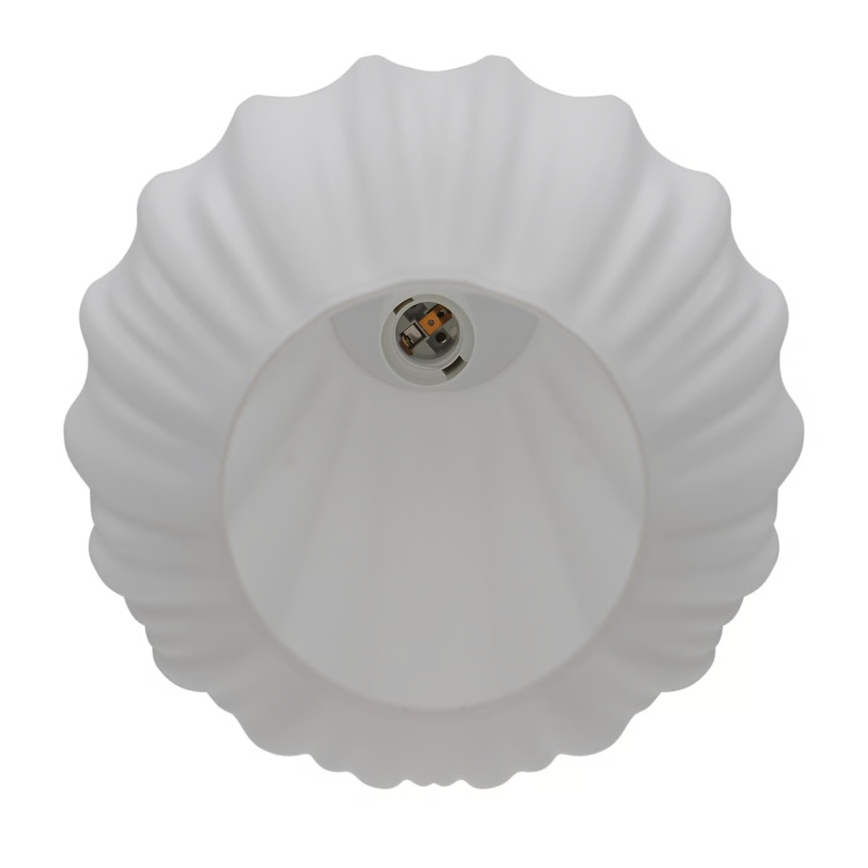 Nordlux - Pendellampa MALUCA med kabel 1xE27/15W/230V Ø29 cm vit