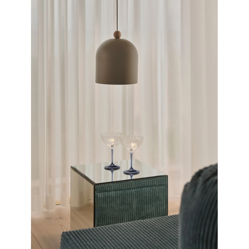 Nordlux - Pendellampa på kabel GASTON 1xE27/40W/230V beige