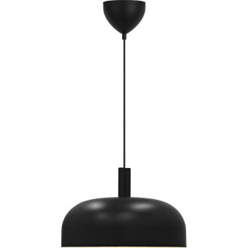 Nordlux - Pendellampa på vajer SANDRO 1xE27/15W/230V Ø 40 cm svart