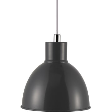 Nordlux - POP pendellampa på vajer 1xE27/40W/230V antracit