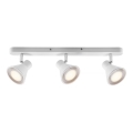 Nordlux - Spotlampa EIK 3xGU10/35W/230V vit
