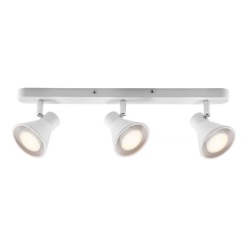Nordlux - Spotlampa EIK 3xGU10/35W/230V vit