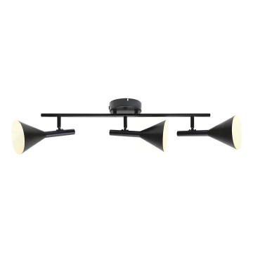 Nordlux - Spotlight KELVIS 3xGU10/12W/230V svart