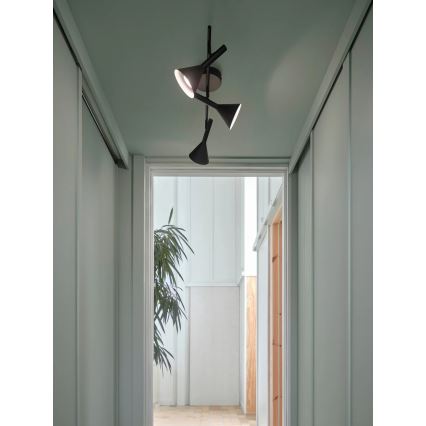 Nordlux - Spotlight KELVIS 3xGU10/12W/230V svart