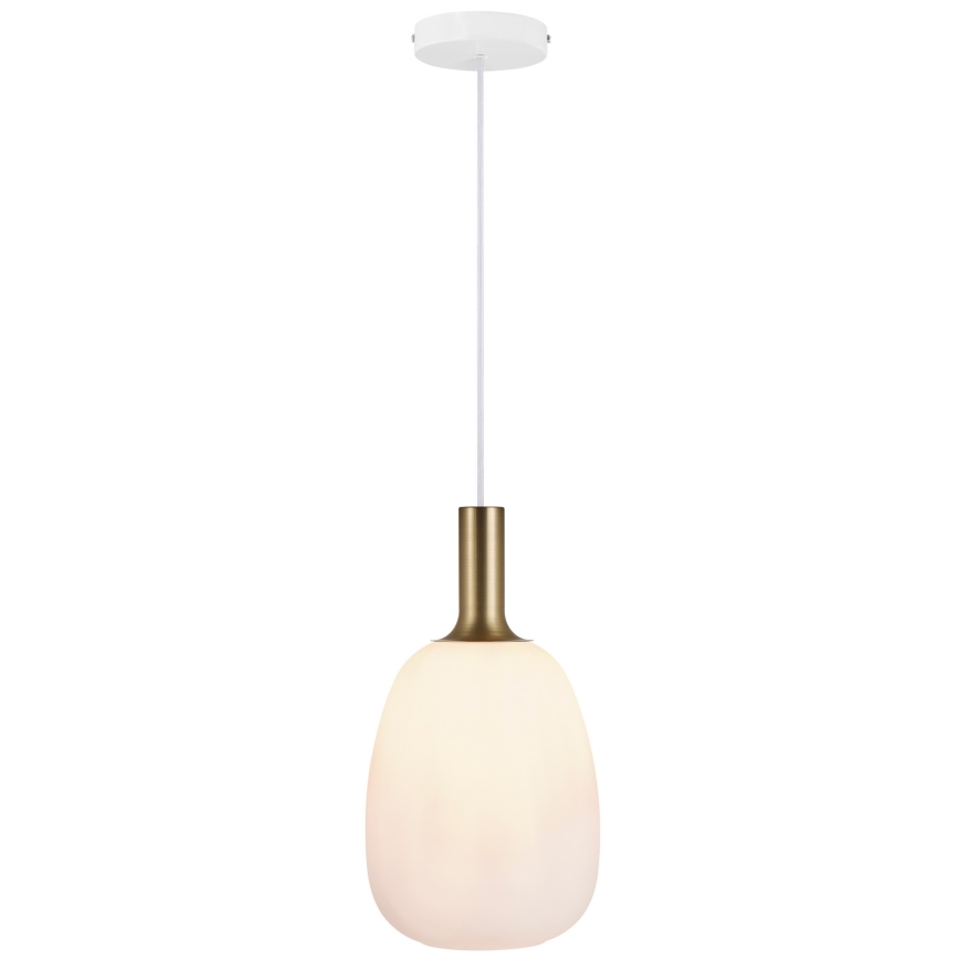 Nordlux - Taklampa ALTON 1xE27/60W/230V vit/svart/mässing