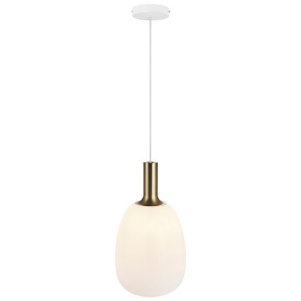 Nordlux - Taklampa ALTON 1xE27/60W/230V vit/svart/mässing