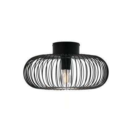 Nordlux - Taklampa BERONI 1xE27/60W/230V Ø 40,3 cm svart