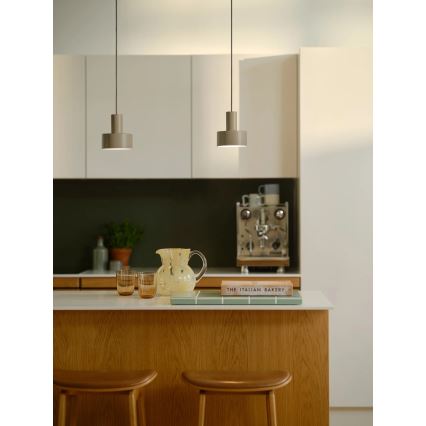 Nordlux - Taklampa MATIS 1xE27/40W/230V brun