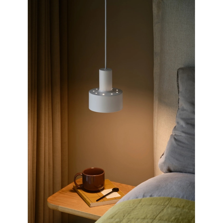 Nordlux - Taklampa MATIS 1xE27/40W/230V vit