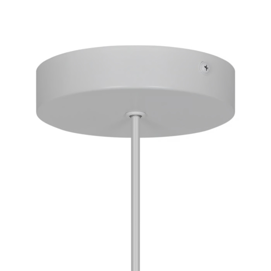 Nordlux - Takpendel ELBIE med sladd 1xE27/15W/230V Ø24 cm vit