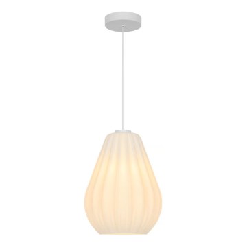 Nordlux - Takpendel på vajer SALLINO 1xE27/15W/230V Ø 24 cm vit