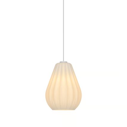 Nordlux - Takpendel på vajer SALLINO 1xE27/15W/230V Ø 24 cm vit