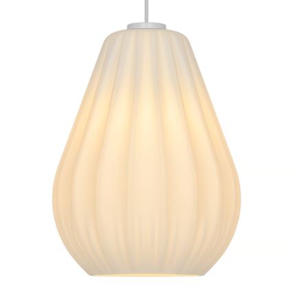 Nordlux - Takpendel på vajer SALLINO 1xE27/15W/230V Ø 24 cm vit