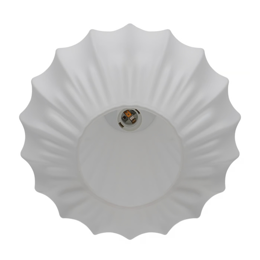 Nordlux - Takpendel på vajer SALLINO 1xE27/15W/230V Ø 24 cm vit