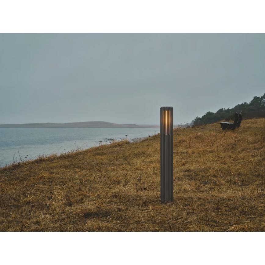 Nordlux - Utomhuslampa ALUDRA 1xE27/15W/230V IP44 antracit 95,4 cm