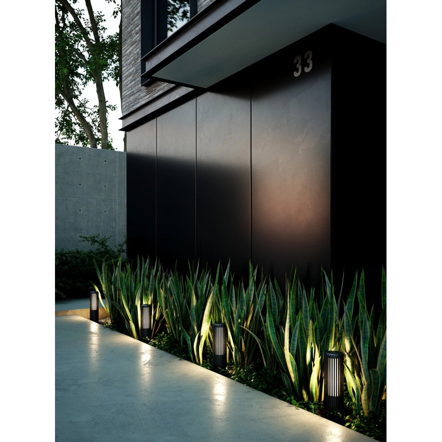 Nordlux - Utomhuslampa ALUDRA 1xE27/15W/230V IP44 svart 45,4 cm