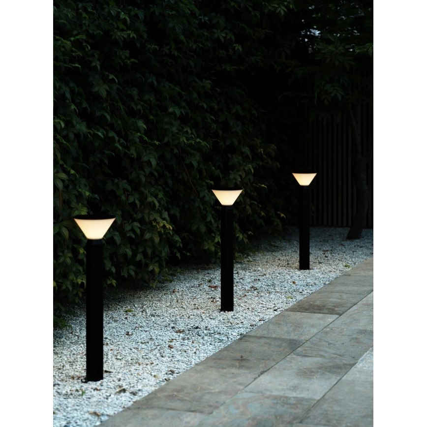 Nordlux - Utomhuslampa NOORSTAD 1xE27/25W/230V IP44 85,3 cm svart