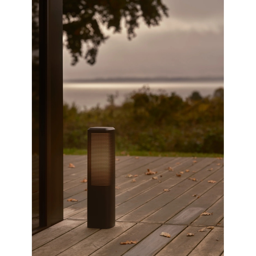 Nordlux - Utomhuslampa SIDARA 1x E27/15W/230V IP44 45 cm svart