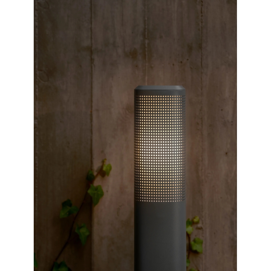 Nordlux - Utomhuslampa SIDARA 1xE27/15W/230V IP44 95 cm antracit