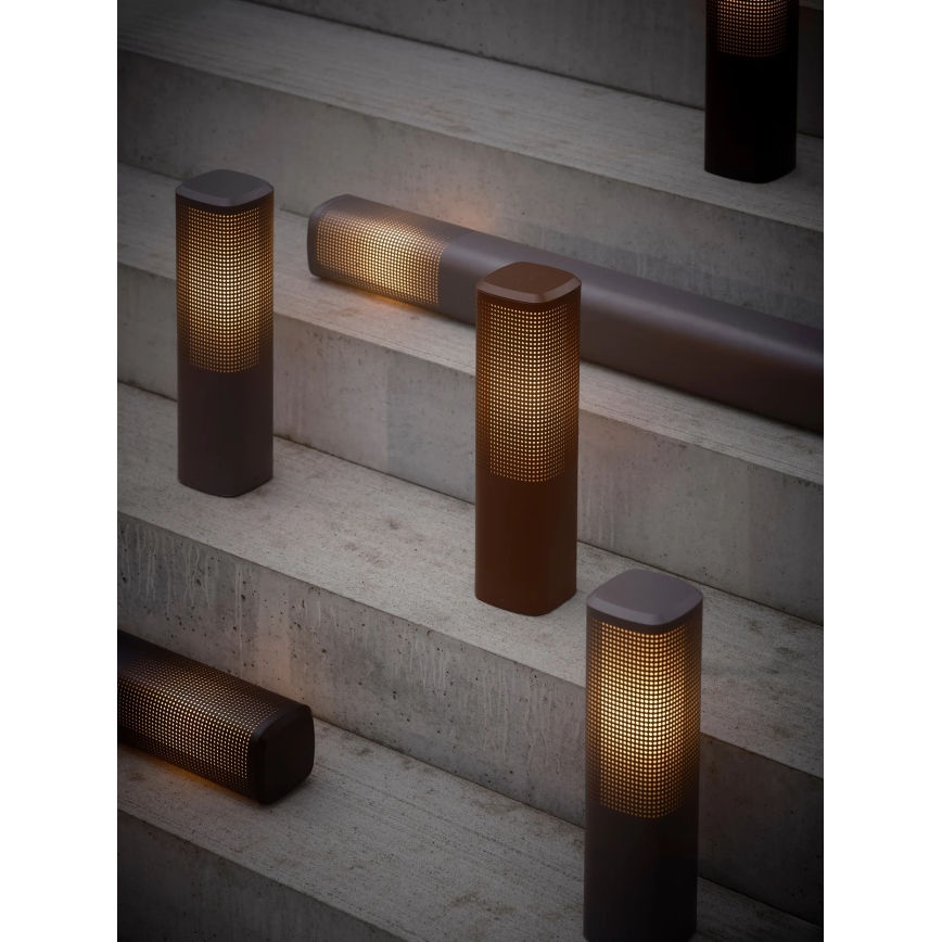Nordlux - Utomhuslampa SIDARA 1xE27/15W/230V IP44 95 cm antracit