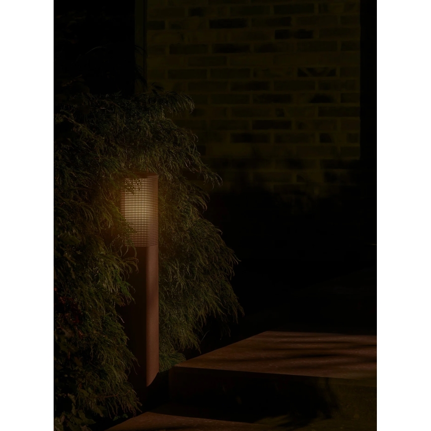 Nordlux - Utomhuslampa SIDARA 1xE27/15W/230V IP44 95 cm brun