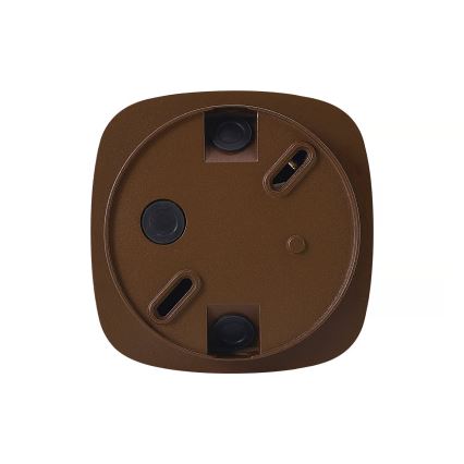 Nordlux - Utomhustaklampa SIDARA 1xE27/15W/230V IP54 brun