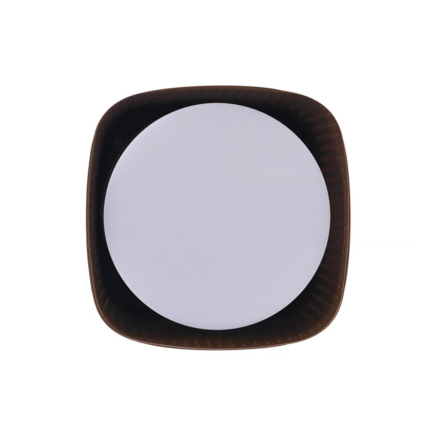 Nordlux - Utomhustaklampa SIDARA 1xE27/15W/230V IP54 brun