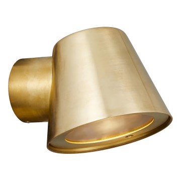 Nordlux - Utomhusväggarmatur ALERIA 1xGU10/35W/230V IP44 mässing