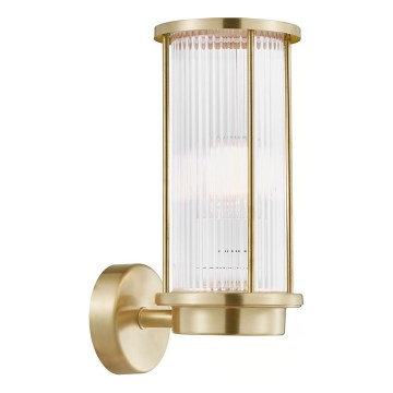 Nordlux - Utomhusväggarmatur LINTON 1xE27/15W/230V IP54 mässing