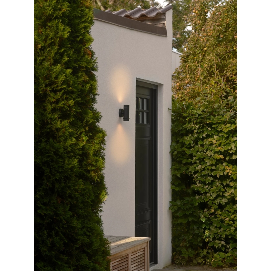 Nordlux - Utomhusvägglampa ARTILUS 2xGU10/25W/230V IP54