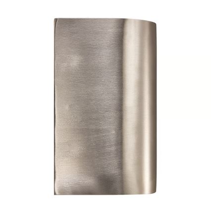 Nordlux - Utomhusvägglampa CANTO 2xGU10/28W/230V IP44 rostfritt stål